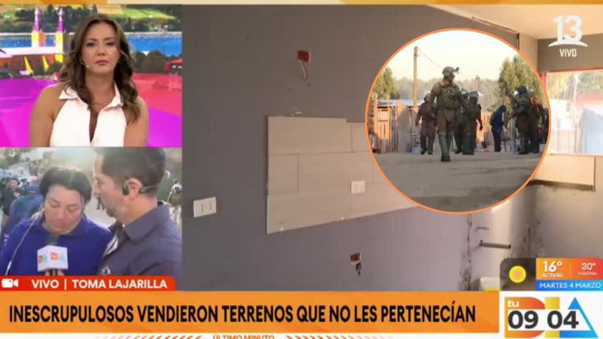 Pobladores de toma lajarilla aseguran que fueron estafados: "Pagamos dos millones"