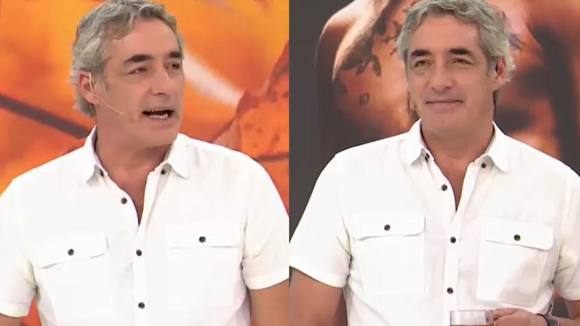 La sensual técnica de José Luis Repenning para capear el calor: "No quería sentirlo"