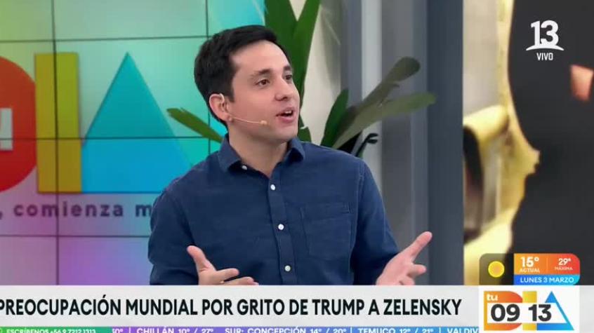 Ésta es la razón por la que nuestro periodista internacional visitó por primera vez el panel de "Tu Día"