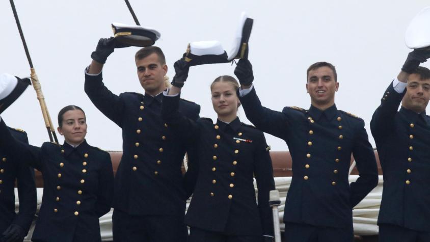 Imágenes exclusivas: Tu Día logró captar a la Princesa Leonor cumpliendo sus labores en Valparaíso