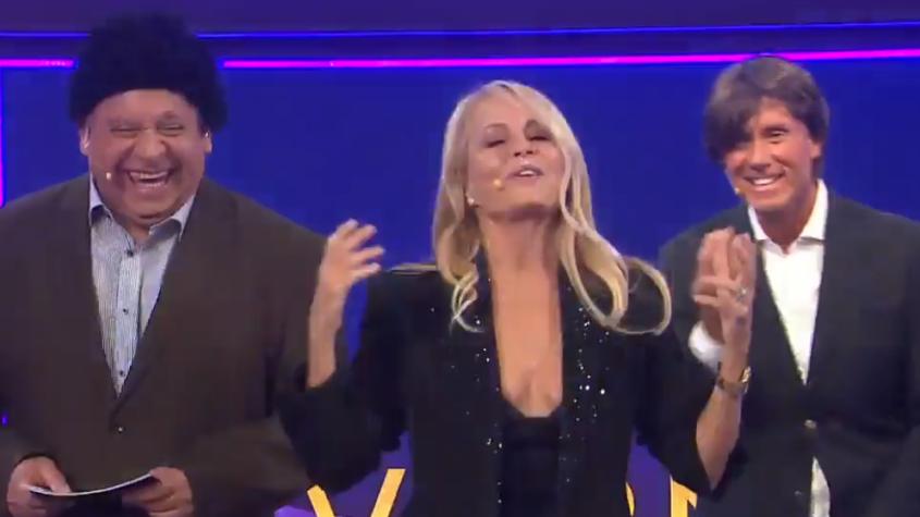 Con Willy Sabor como Álvaro Salas: Cecilia Bolocco revivió "Viva el Lunes" en Hay que decirlo Prime
