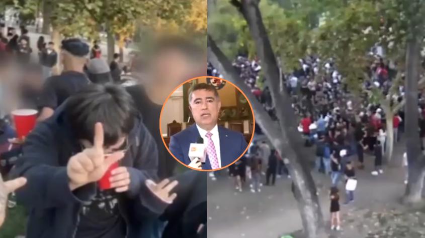 Mario Desbordes se refiere a la llegada del Tren de Aragua al Parque Almagro:"No se puede descartar el cierre"