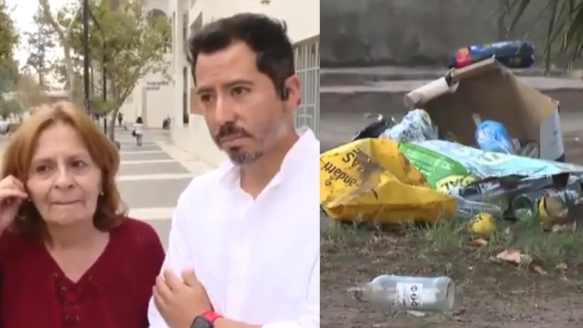 El dramático relato de vecina del Parque Almagro tras hechos delictuales: "Mi calle es un baño público"