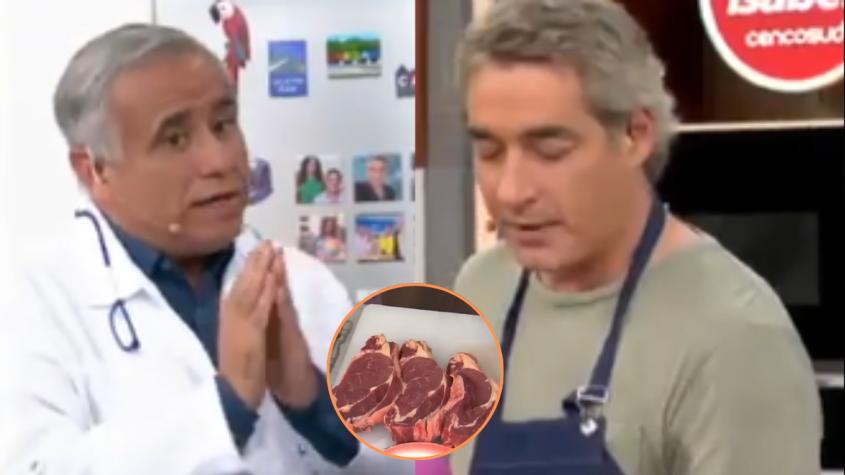 Doctor Ugarte explica los beneficios de comer carne al desayuno