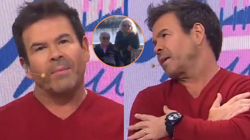 La emoción de Nacho Gutiérrez al escuchar el saludo de cumpleaños de sus padres