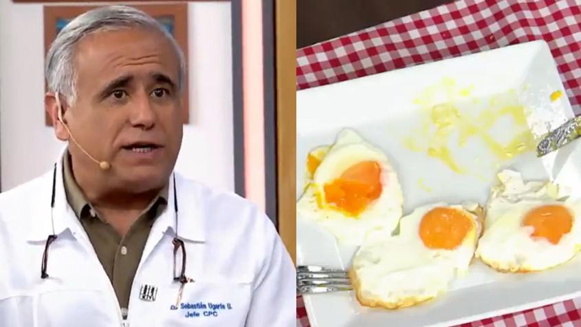 Doctor Ugarte explica los beneficios de combinar el huevo con verduras