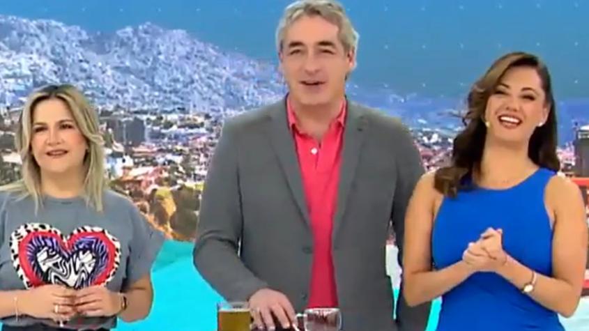 Nueva integrante de Tu Día sorprende a José Luis Repenning y Priscilla Vargas con rico regalo