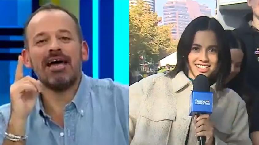"Me habían dicho viejo de diferentes formas...": Alfonso Concha explotó de la risa por comentario de notera