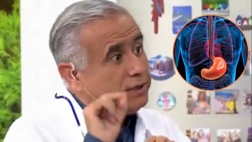 Doctor Ugarte explica qué es el cáncer de estómago y por qué es difícil identificarlo