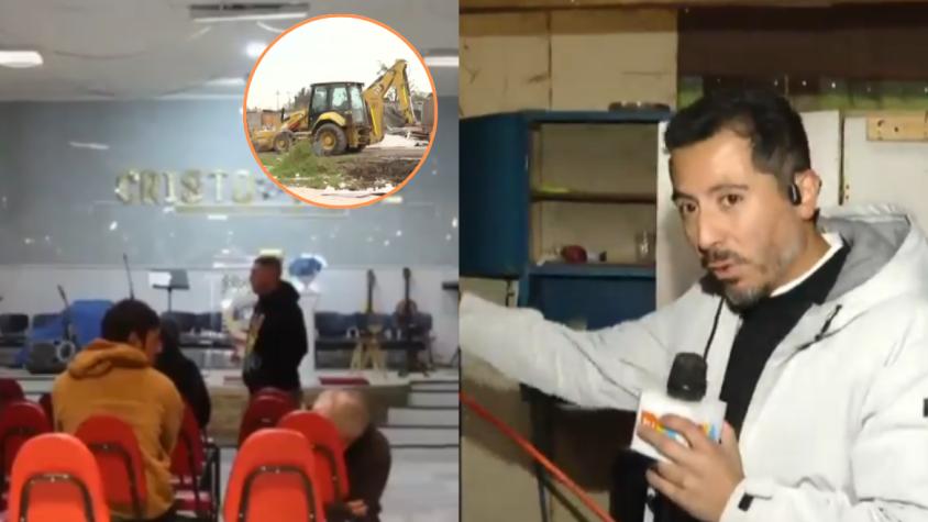 Desalojan toma en San Bernardo: Pastor arrendaba piezas y cobraba diezmo