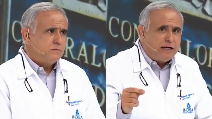 El enojo del doctor Ugarte por el polémico caso de las licencias médicas: "Una mancha de vergüenza para la salud chilena"