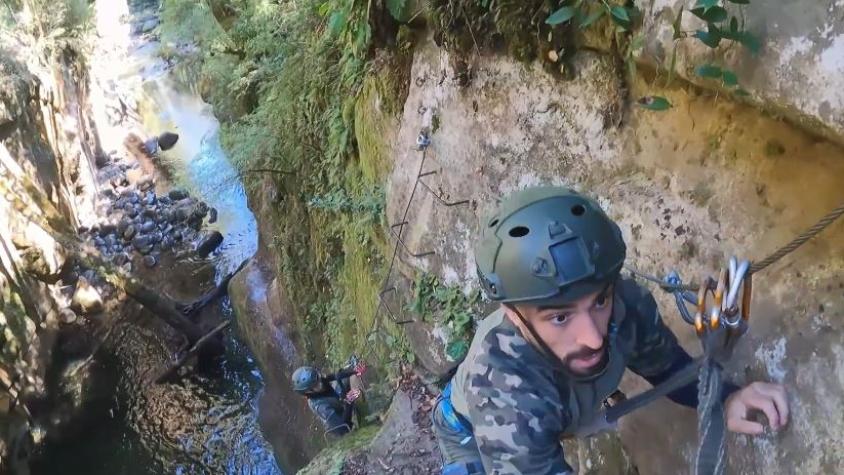 Semifinal Palabra de Honor: tras atravesar por un acantilado, reclutas realizaron intensa prueba de equilibrio