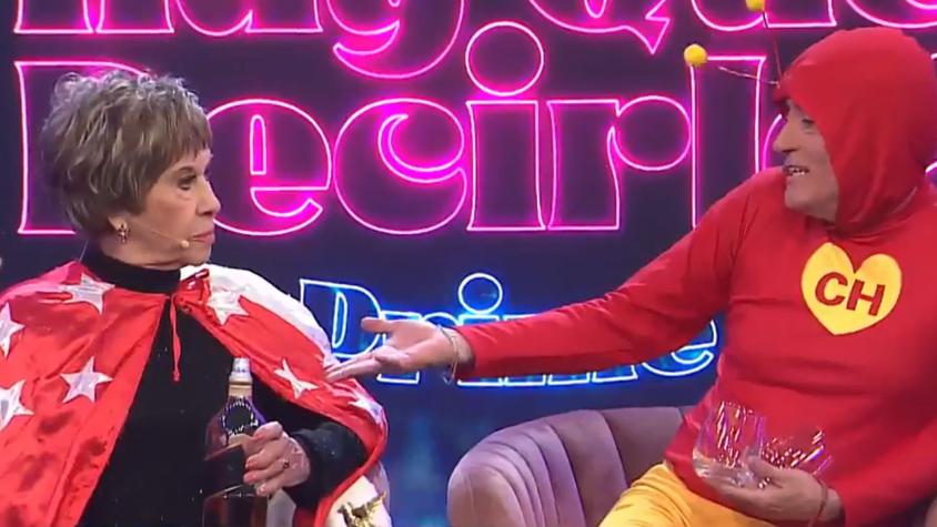 Con los famosos "15 segundos": Paty Cofré y Mauricio Flores presentaron su rutina "Superhéroes sin HD"