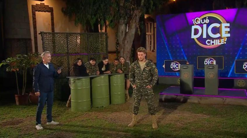 Martín Cárcamo puso a los reclutas de Palabra de Honor a jugar "Qué dice Chile"