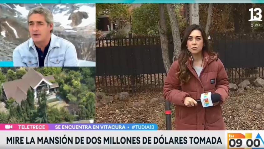 Denuncian toma de mansión en Vitacura: está avaluada en 2 millones de dólares