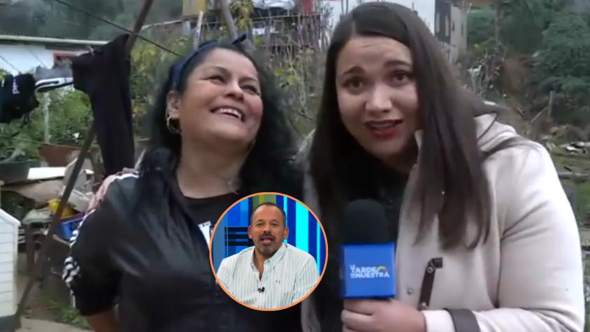 Vecina de Valparaíso descolocó a Alfonso Concha con coqueto comentario al aire