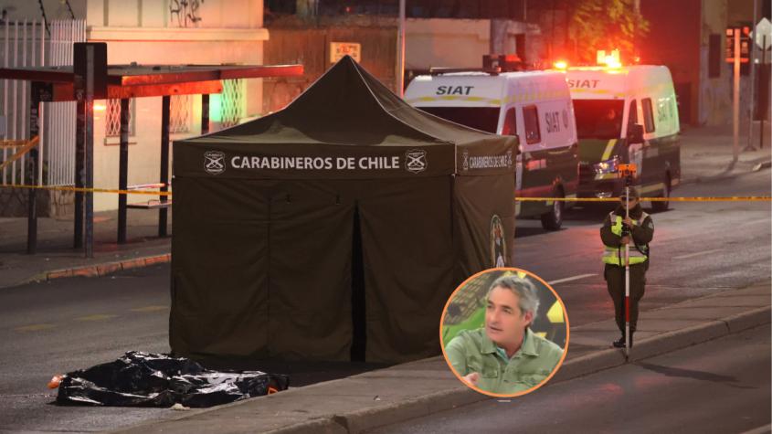 El duro descargo de José Luis Repenning por muertes en la Alameda: "Hay que subir las penas"