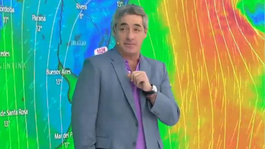 El valioso consejo de José Luis Repenning previo a la lluvia y fuertes vientos: "Parece chiste..."