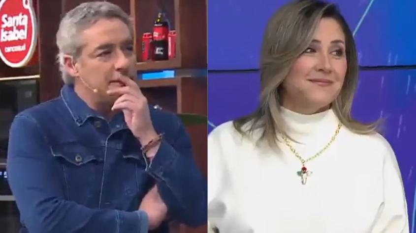 El "cara a cara" de Michelle Adam y José Luis Repenning que terminó en carcajadas del equipo de Tu Día