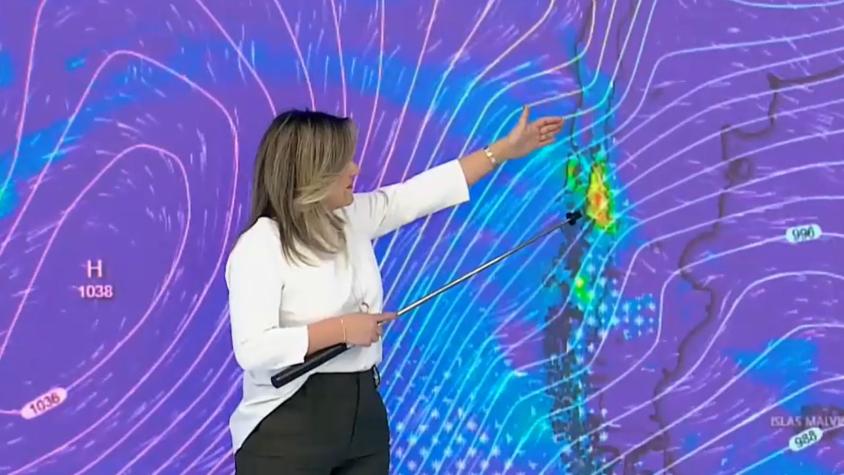 Michelle Adam adelanta cuándo llovería en Santiago: "Podría ser intensa"