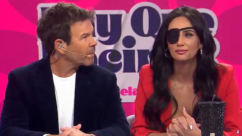 Pamela Díaz cuenta por qué usa un parche en el ojo: "¿Tú crees que estoy feliz?"