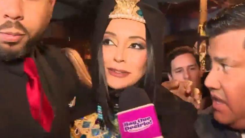 En limusina y con 200 asistentes: Así fue la llegada de Camila Polizzi al club nocturno de Santiago