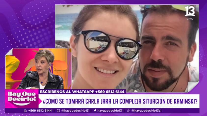 Paulina Nin reveló que Carla Jara tuvo que hacer importante sacrificio económico para ayudar a Kaminski