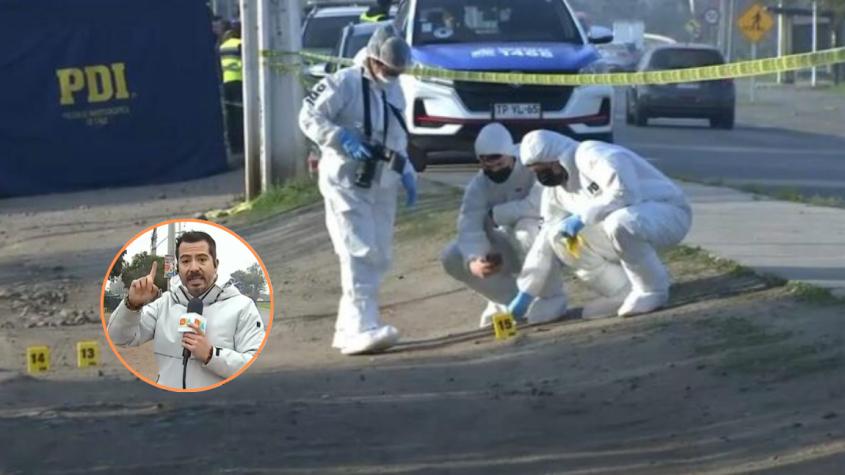 Balacera en cancha de fútbol en Colina: asesino fue abatido por el hijo de la víctima