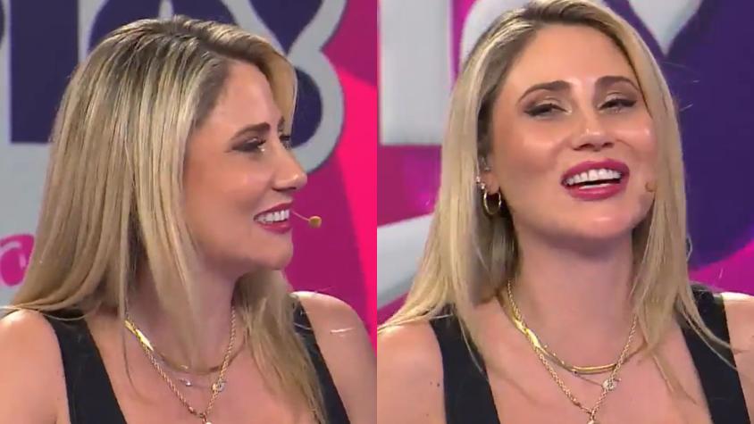 Gissella Gallardo se puso nerviosa al conversar con conocido actor chileno: "Te dio hasta calor"