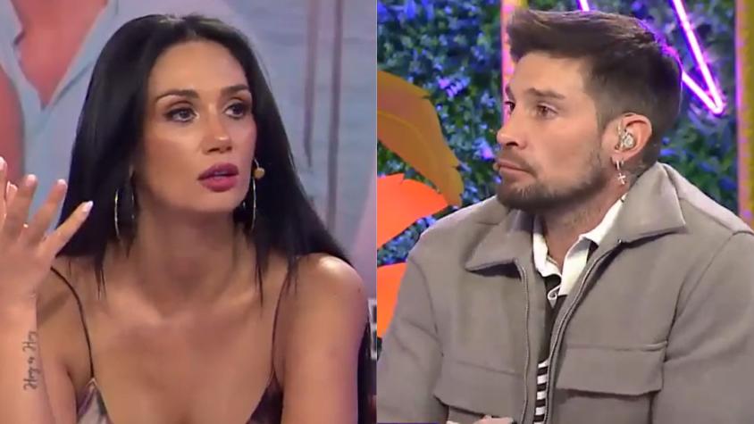 Luis Mateucci encaró a Pamela Díaz: Ella lo trató de "cara de palo"