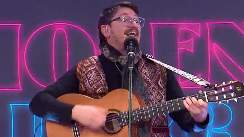 Mauricio Palma hizo reír a todos con su personaje "Violento Parra"