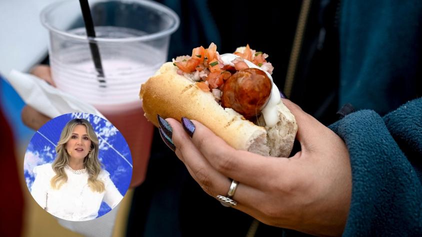 Michelle Adam se la juega con pronóstico del tiempo para Fiestas Patrias: "Por ahora..."