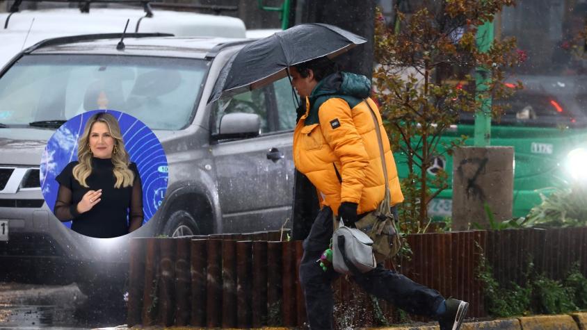 Michelle Adam responde si lloverá en Santiago este 24 de julio