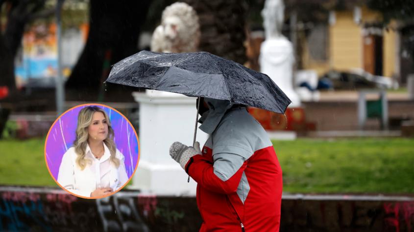 Con ráfagas de vientos: Michelle Adam cuenta a qué hora comienza la lluvia en la capital