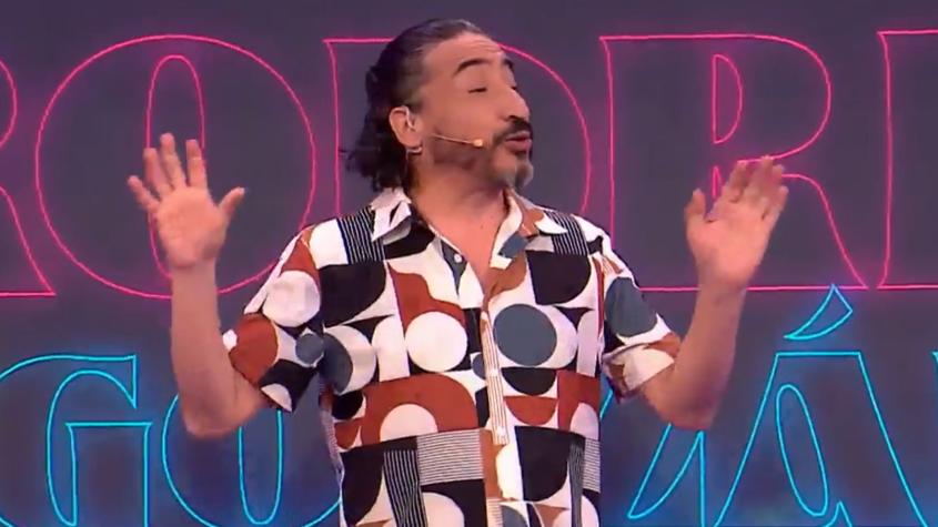 Rodrigo González deslumbra con su rutina de humor