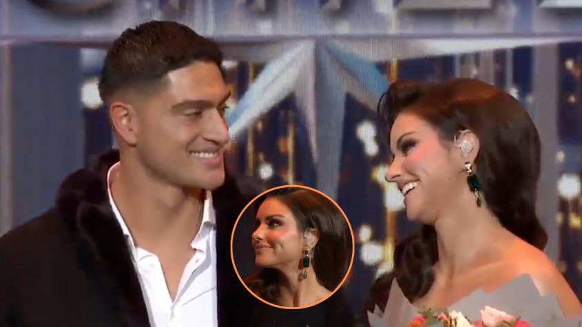 El romántico mensaje de Sammis Reyes a Emilia Dides: la modelo no contuvo la emoción