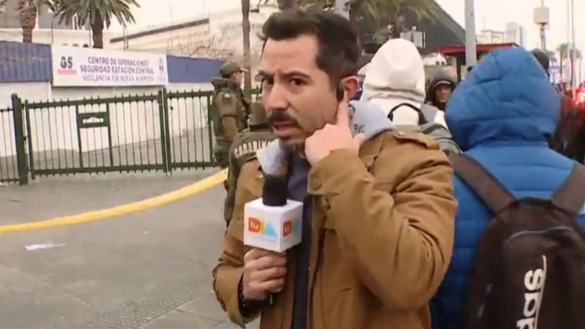 Periodista de "Tu Día" intentó ayudar a un apuñalado que era trasladado en una "yegua" en Barrio Meiggs: "Tenía graves heridas"