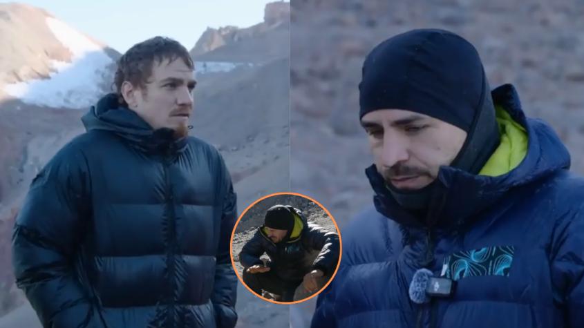 Pangal y Lorenzo decidieron bajar al refugio tras complejo momento: "No lo estoy pasando bien"
