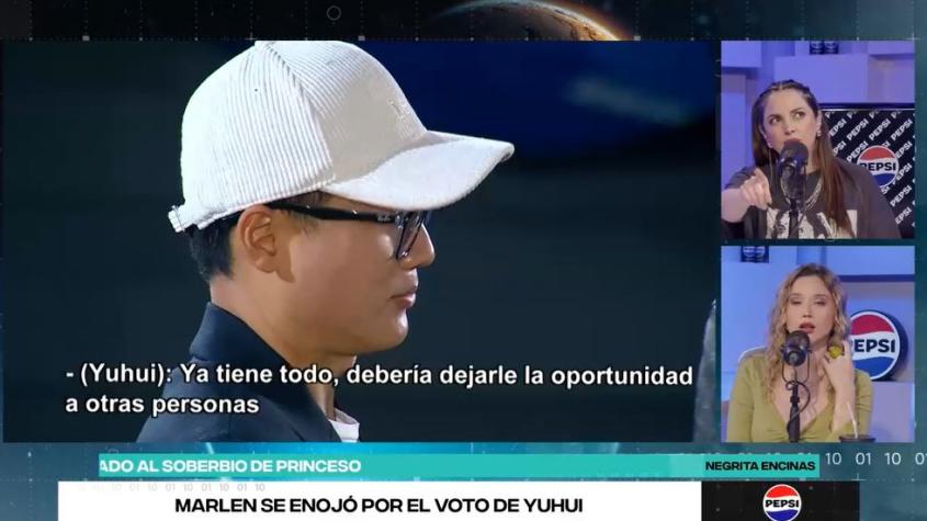 React de Mundos Opuestos consideró "desafortunada" la nominación de Yuhui a Marlen Olivari