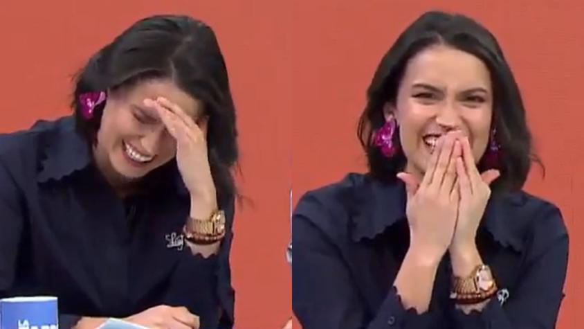 El divertido lapsus de Chantal Aguilar en La tarde es nuestra: Alfonso Concha no aguantó la risa