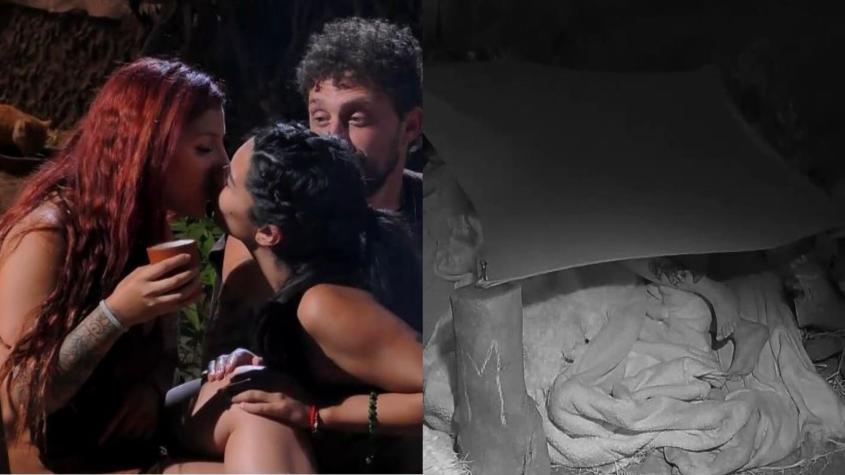 Chilota y Eskarcita sorprenden con apasionados besos y van a la carpa con Alan en Mundos Opuestos