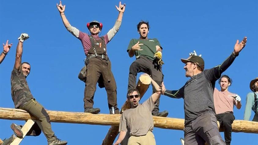 Pangal Andrade detalla cómo será el refugio de guanacos que construye con su familia