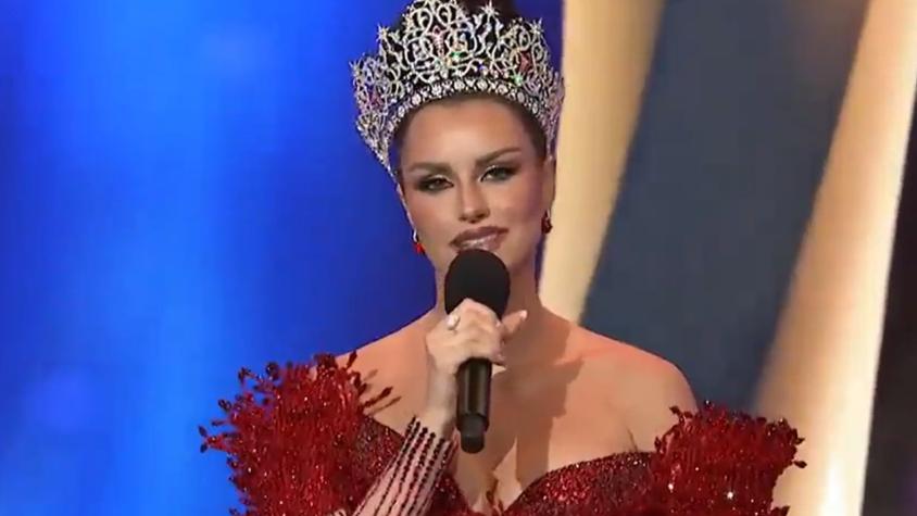 Las últimas palabras de Emilia Dides como Miss Universo Chile 2024: "Tengo el corazón lleno"