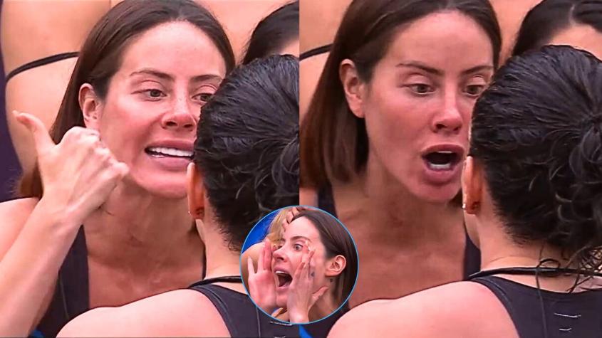 Feroz pelea de Ignacia Michelson y Samira en Mundos Opuestos: Karla y Sergio tuvieron que intervenir