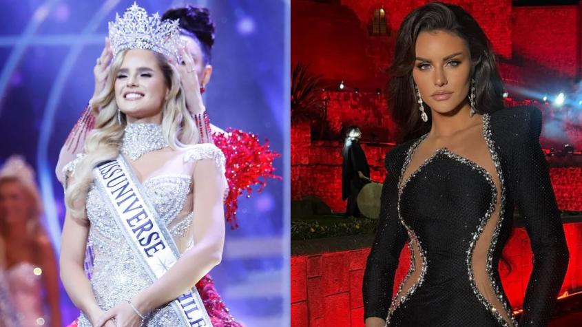 Inna Moll, la nueva Miss Universo Chile, desea seguir el mismo camino de Emilia Dides: "Es una mujer que ha logrado muchas cosas"