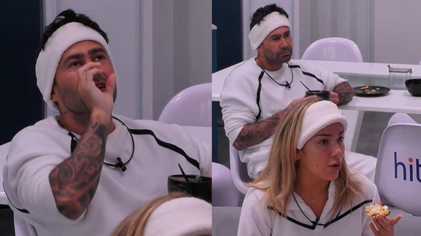 "¡No me hagas callar!": Luis Jiménez se molesta ante reto de Valentina en Mundos Opuestos