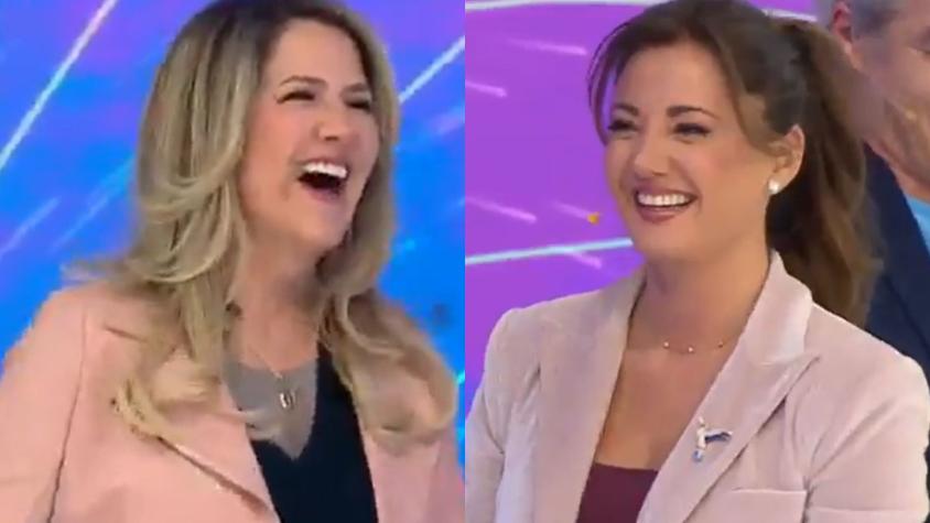 Michelle Adam recibe bromas de José Luis Repenning y Priscilla Vargas: "Partiendo por michelada"