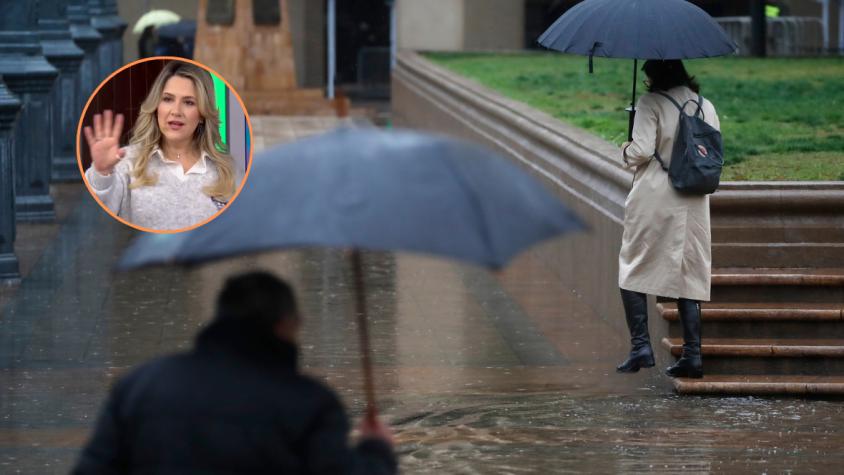 ¿Lloverá en la capital? Michelle Adam cuenta cómo estará el tiempo este fin de semana en Santiago