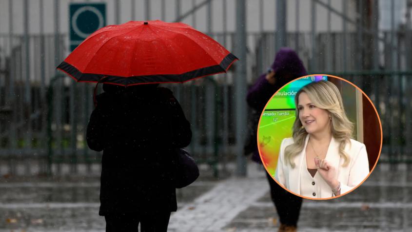 Con granizos y tormentas eléctricas: Michelle Adam cuenta cuándo y a qué hora comienzan las lluvias en Santiago