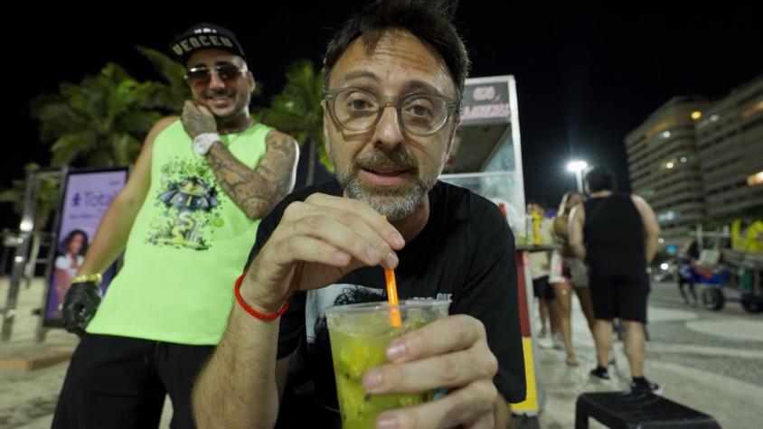 Siempre hay un chileno: Marcelo Kiwi conocerá a "el weón de las caipi" en Río de Janeiro